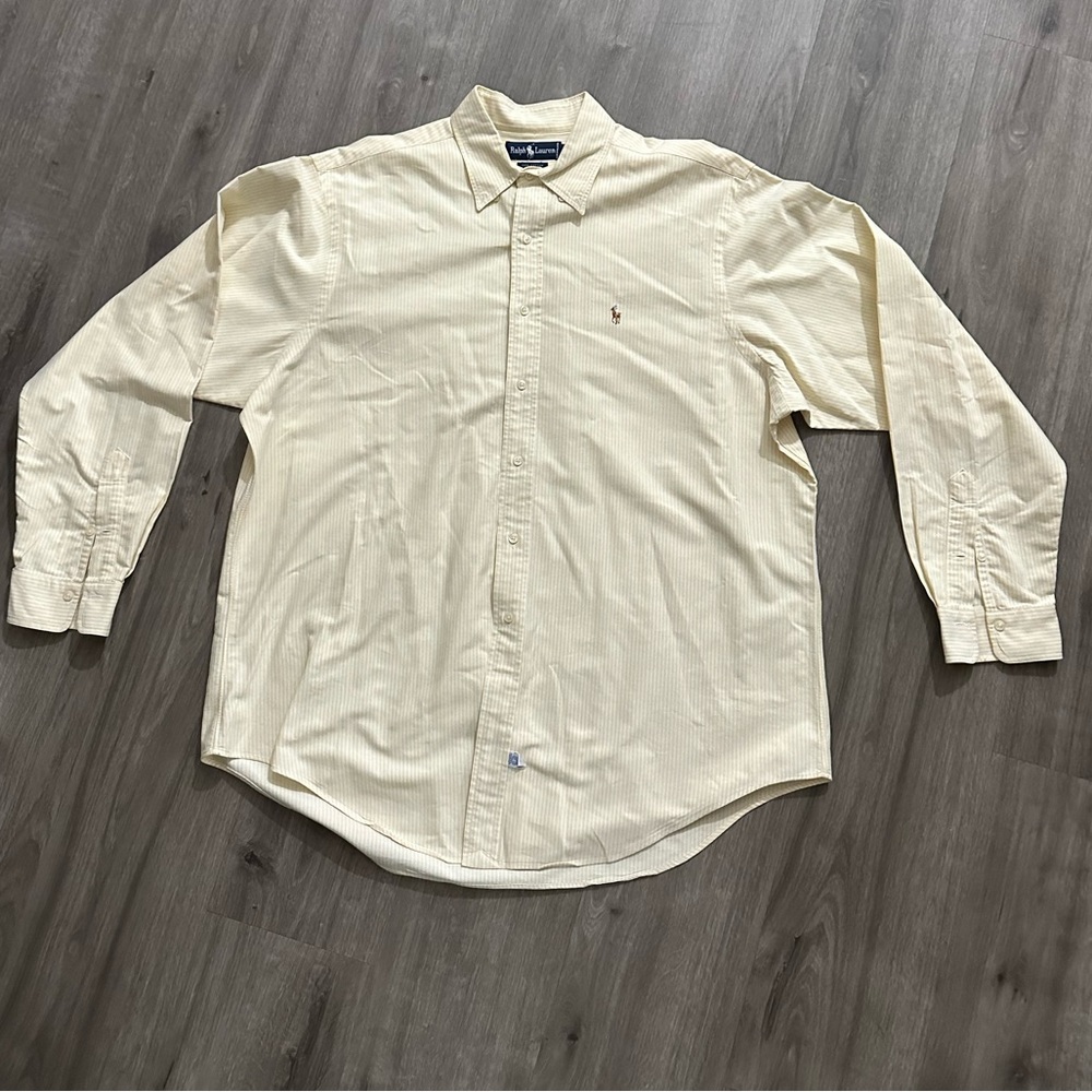 Ralph Lauren Yellow Stripes Classic